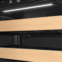 Kitchenaid® 24" Beverage Center with Glass Door and Wood-Front Racks KUBR524SPS
