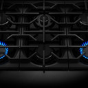 KitchenAid® 36-Inch 6 Burner Commercial-Style Gas Range with No Preheat Air Fry Mode KFGS936SSS