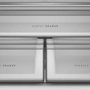 Kitchenaid® 20 Cu. Ft. 36-Inch Counter-Depth French Door Refrigerator with Internal Water Dispenser KRFC136SPS