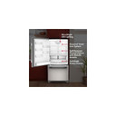 Kitchenaid® 22 Cu. Ft. 33-Inch Standard-Depth Bottom Mount Refrigerator with Left Door Swing KRBL133SPS