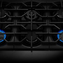 Kitchenaid® 36-Inch 6 Burner Commercial-Style Dual Fuel Range with No Preheat Air Fry Mode KFDS936SWF