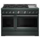 KitchenAid® 48-Inch 6 Burner Commercial-Style Gas Range with Griddle KFGD948SJP