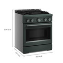KitchenAid® 30-Inch 4 Burner Commercial-Style Gas Range with No Preheat Air Fry Mode KFGS930SJP