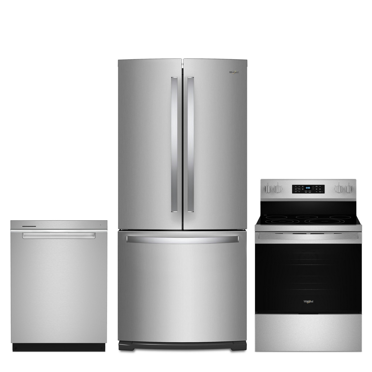 Whirlpool 30" French Door Suite