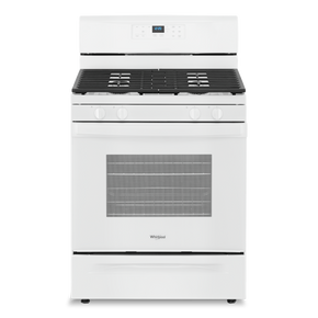 Whirlpool® 5.0 Cu. Ft. Freestanding Gas Range with Storage Drawer WFG515S0MW