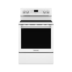 Kitchenaid® 30-Inch 5-Element Electric Convection Range YKFEG500EWH