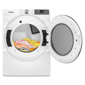 Whirlpool® 7.4 cu. ft. Smart Front Load ENERGY STAR® Electric Dryer with Wrinkle Shield™ Option YWED5720RW