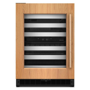 Kitchenaid® 24" Panel-Ready Undercounter Wine Cellar KUWL324SPA