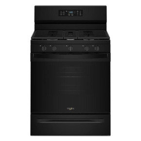 Whirlpool® 30-inch Gas Range with Air Cooking Technology and Steam Clean WFGS4530SB