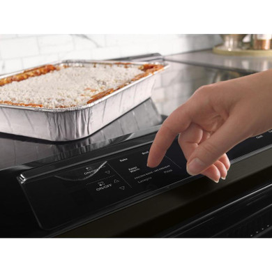 Whirlpool® 4.8 cu. ft. guided Electric Front Control Range with the easy-wipe ceramic glass cooktop YWEE510S0FV