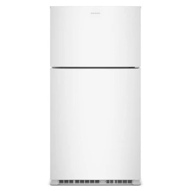 Amana® 33-Inch Wide Top-Freezer Refrigerator With Dual Crisper Drawers—21 Cu. Ft. ARTX2021TW