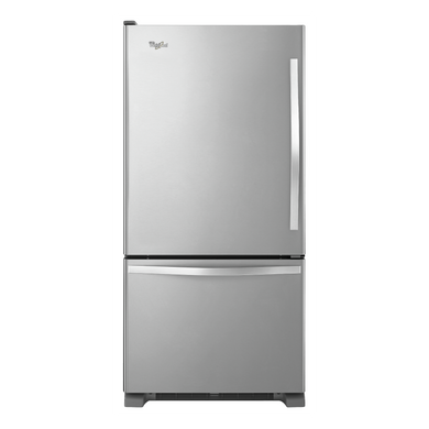 Whirlpool® 19 cu. ft. Bottom-Freezer Refrigerator with Freezer Drawer WRB329LFBM