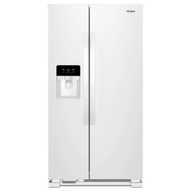 Whirlpool® 33-inch Wide Side-by-Side Refrigerator - 21 cu. ft. WRS331SDHW