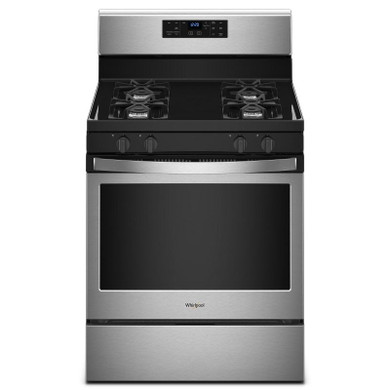 Whirlpool® 5.0 cu. ft. Freestanding Gas Range with Adjustable Self-Cleaning WFG510S0HS