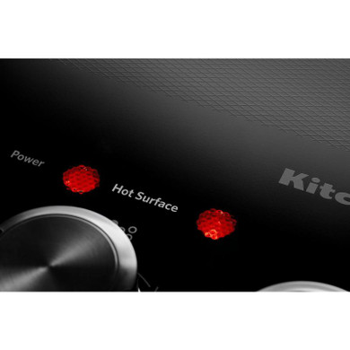 Kitchenaid® 30" Electric Cooktop with 5 Elements and Touch-Activated Controls KCES950KBL