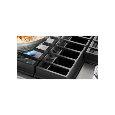 Kitchenaid® 36" 5 Burner Gas Downdraft Cooktop KCGD506GSS