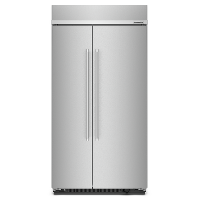 Kitchenaid® 25.5 Cu Ft. 42 Built-In Side-by-Side Refrigerator KBSN702MPS