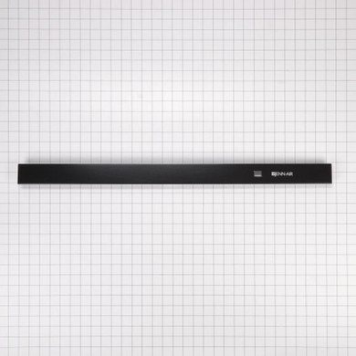 30" Range Downdraft Vent Top Trim, Black W10387676