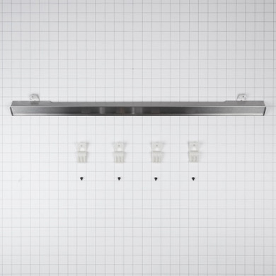 27" (68.6 cm) Warming Drawer Heat Deflector, Stainless Steel W10536338