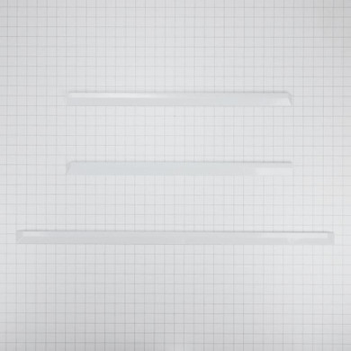 Range Side Trim Kit, White W10731885