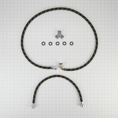 Hose Kit for Steam Dryer - (1) 2' hose, (1) 5' hose W10623830
