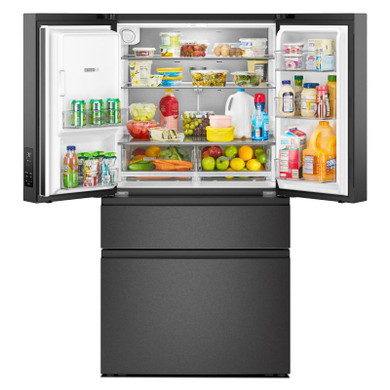 Whirlpool® 29 Cu. Ft. Family-Sized Capacity French door refrigerator with Flexible Temperature Drawer WRMF3736SV