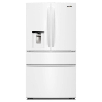 Whirlpool® 29 Cu. Ft. Family-Sized Capacity French door refrigerator with Flexible Temperature Drawer WRMF3636SW