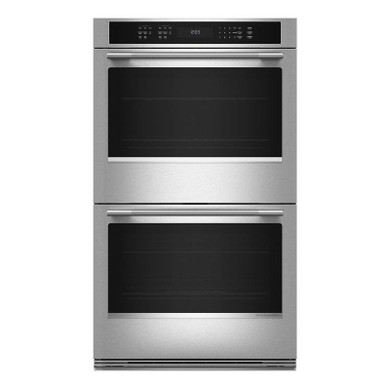 Kitchenaid® 30-inch Electric Double Wall Oven with No Preheat Air Fry Mode - PrintShield™ Finish KOED530SPS