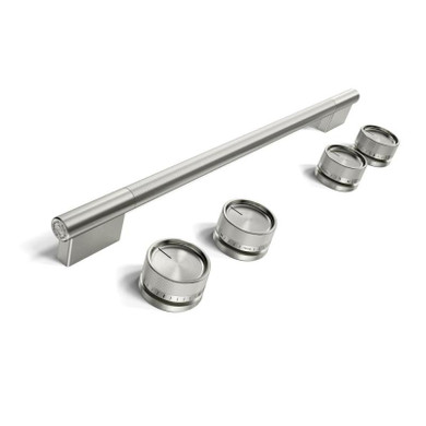 Stainless Steel Handle and Knob Hardware Accessory Kit for KitchenAid® Slide-In ConvectionRange W11773970