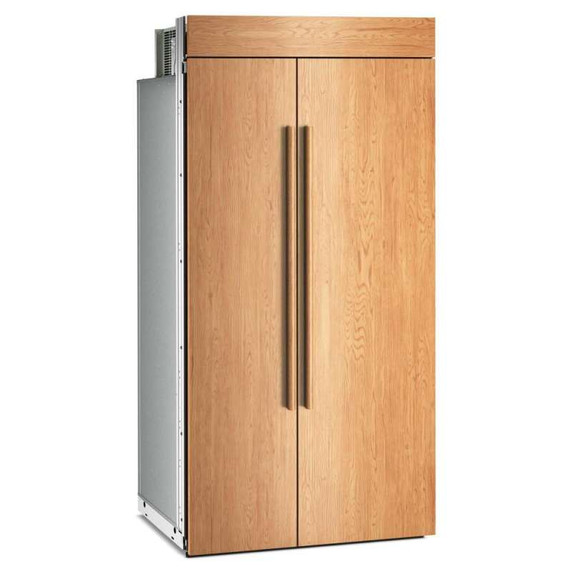 Kitchenaid® 25.5 Cu. Ft. 42" Built-In Panel-Ready Side-by-Side Refrigerator with Platinum Interior KBSN742TPA