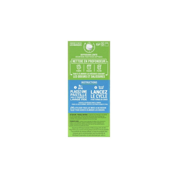 Affresh® Washing Machine Cleaner Tablets - 3 Count Carton W10549845B