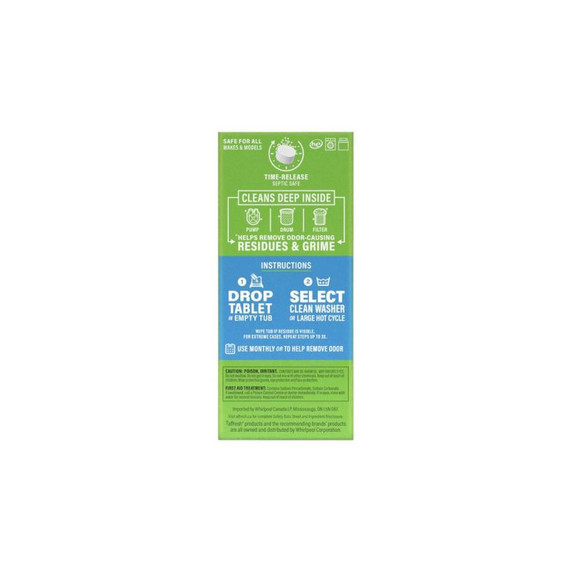 Affresh® Washing Machine Cleaner Tablets - 3 Count Carton W10549845B