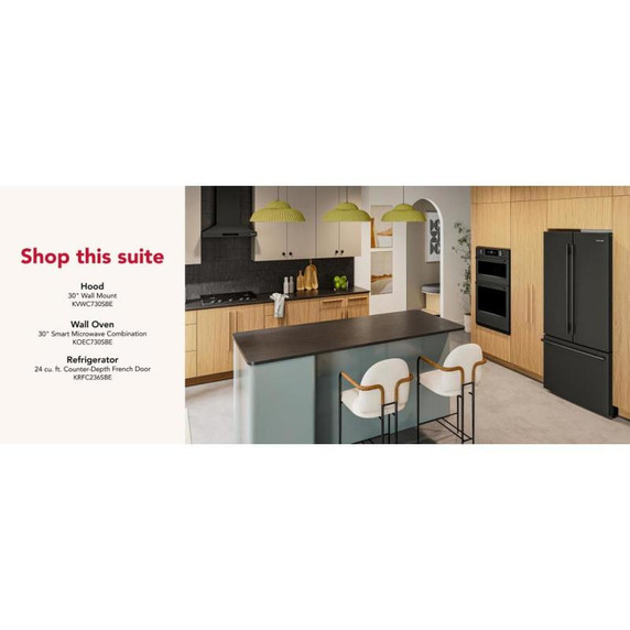 Kitchenaid® Gas-on-Metal Cooktop with an Integrated Wok Grate and CookShield™ Finish KCGK530SBE