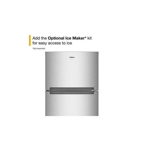 Whirlpool® 28-inch Wide Top Freezer Refrigerator with Total Coverage Cooling- 18.0 Cu. Ft. WRTX5118TZ