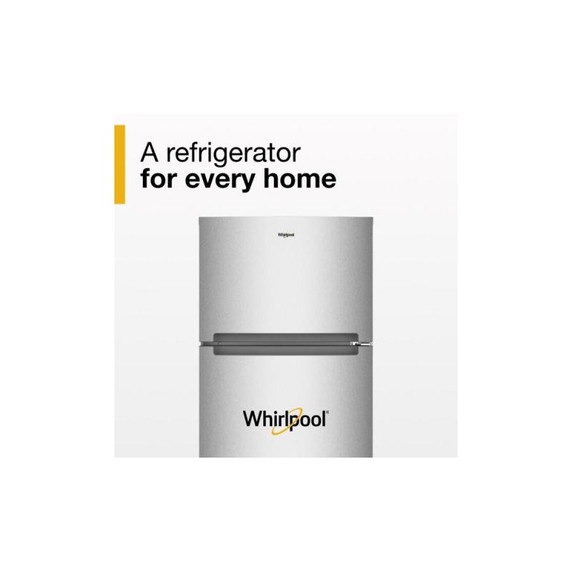 Whirlpool® 28-inch Wide Top Freezer Refrigerator with Total Coverage Cooling- 18.0 Cu. Ft. WRTX5118TZ