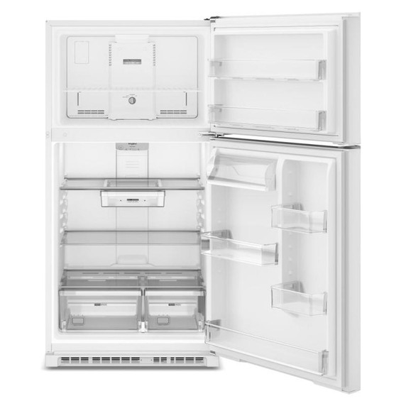 Whirlpool® 33-inch Wide Top Freezer Refrigerator with Total Coverage Cooling- 21 Cu. Ft. WRTX7421TW