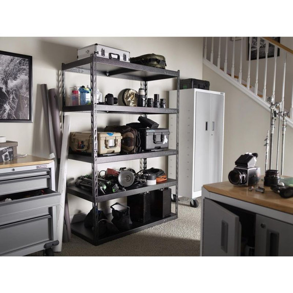 Gladiator® 48" (121.9 cm) Wide EZ Connect Rack with Five 24" (61 cm) Deep Shelves YGRK485XGG