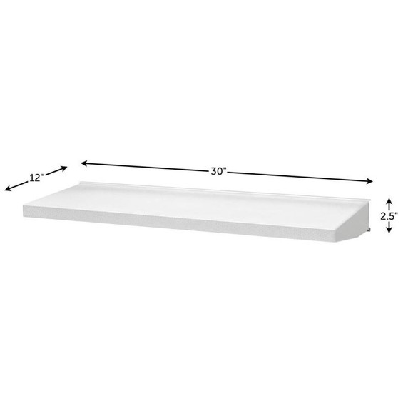 Gladiator® 30" (76.2 cm) Solid Shelf GAWA30SFZW
