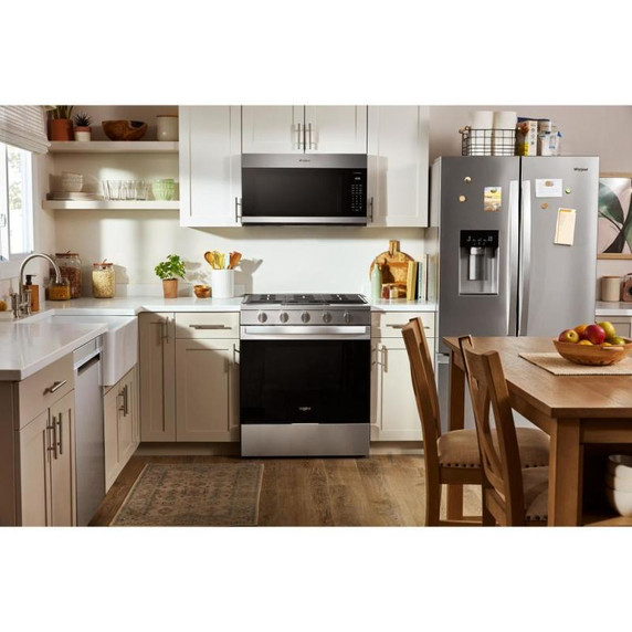 Whirlpool® 2.1 cu. ft. Microwave Hood with 4-Speed Venting YWMMS5630TZ