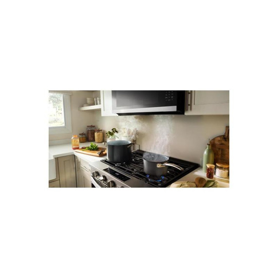 Whirlpool® 2.1 cu. ft. Microwave Hood with Sensor Cooking Technology and 4-Speed Venting. YWMMS5630TV