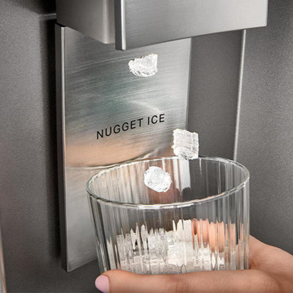 Whirlpool® 36-inch True Counter Depth 3-Door French Door Refrigerator with Nugget Ice - 23.4 cu. ft. WRFC7436TZ