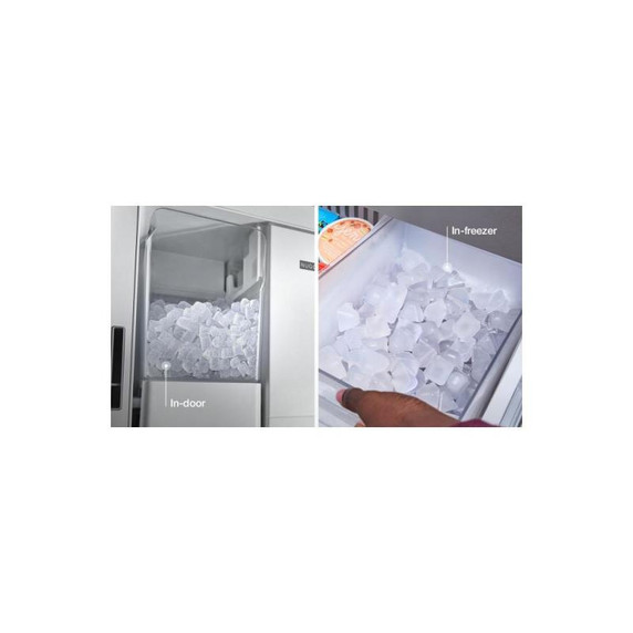 Whirlpool® 36-inch True Counter Depth 3-Door French Door Refrigerator with Nugget Ice - 23.4 cu. ft. WRFC7436TZ