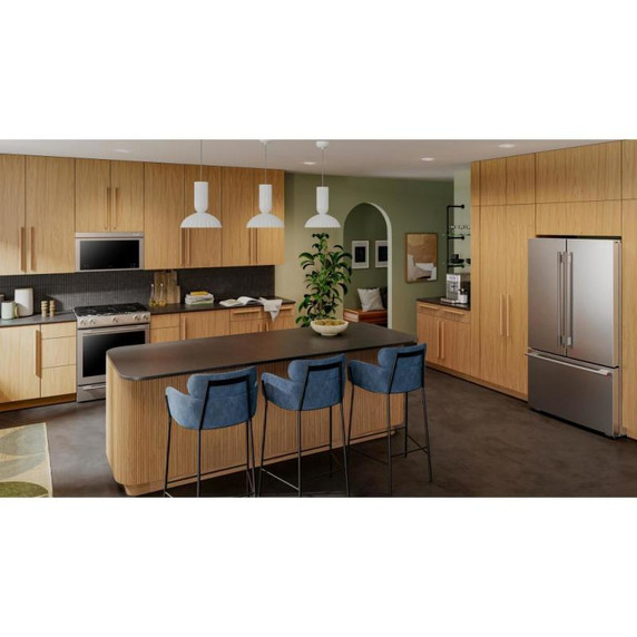 Kitchenaid® 30-Inch 5 Burner Gas Convection Slide-In Range with Baking Drawer KSGS730TPS