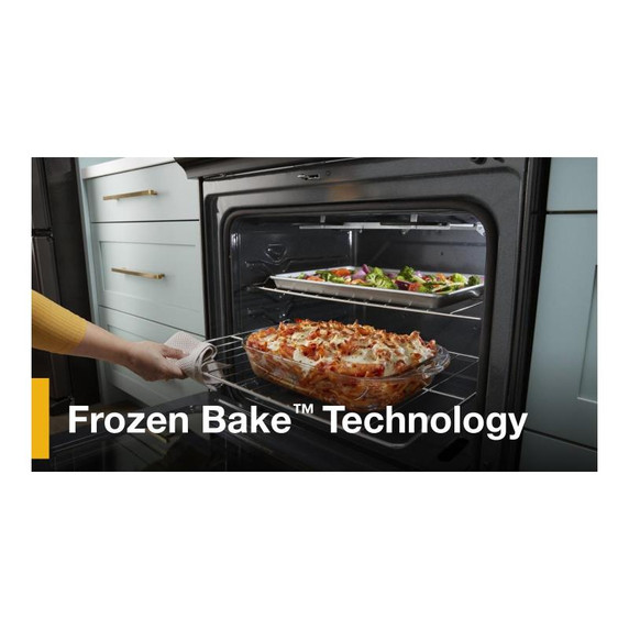 5.0 Cu. Ft. Whirlpool® Gas Range with Frozen Bake™ Technology WEG515S0LS