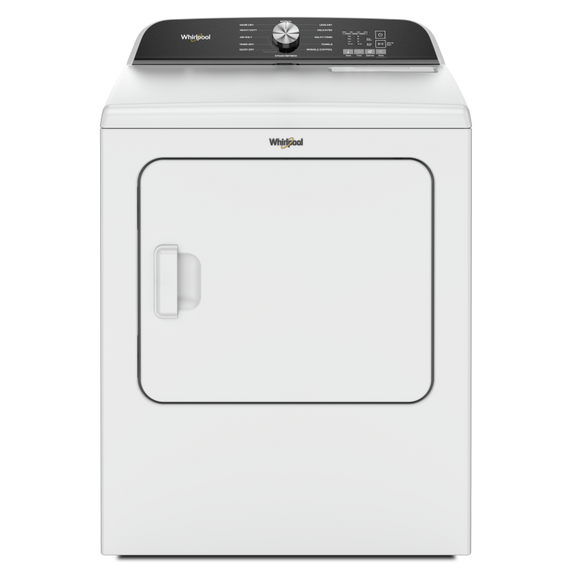 7.0 Cu. Ft. Whirlpool® Top Load Gas Dryer with Moisture Sensor WGD6150PW