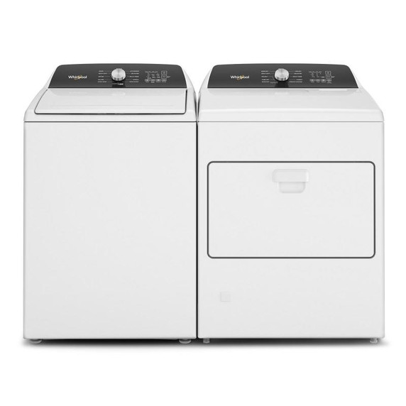 Whirlpool® 7.0 Cu. Ft. Top Load Gas Moisture Sensing Dryer WGD5010LW