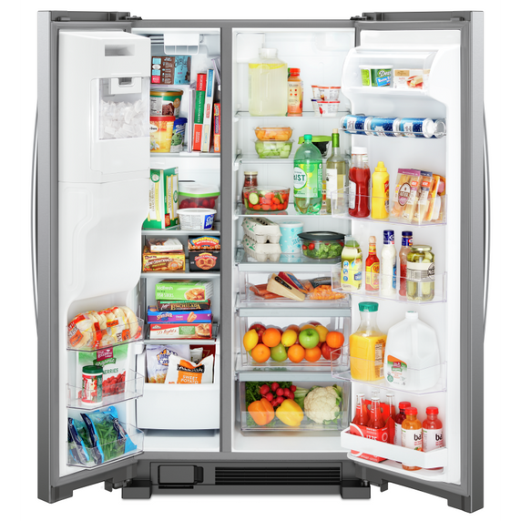 Whirlpool® 36-inch Wide Side-by-Side Refrigerator - 25 cu. ft. WRS555SIHZ