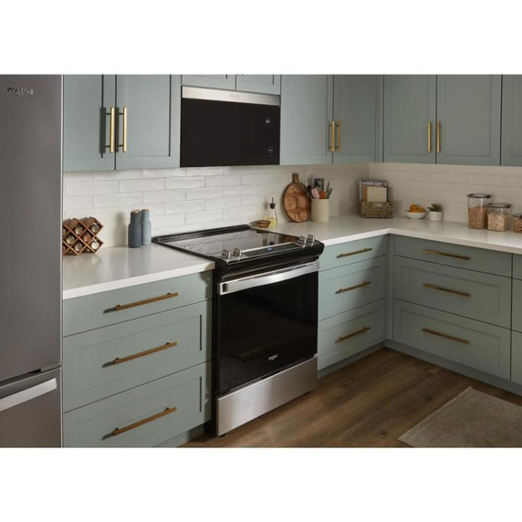 Whirlpool® Flush Mount Over-the-Range Microwave with Turntable-Free Design YWMMF5930PZ