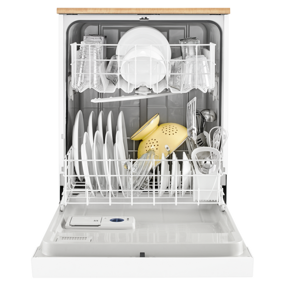Whirlpool® Heavy-Duty Dishwasher with 1-Hour Wash Cycle WDP370PAHW