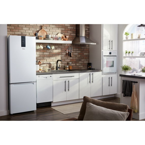 Whirlpool® 24-inch Wide Bottom-Freezer Refrigerator - 12.9 cu. ft. WRB533CZJW